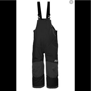 Unisex Helly Hansen Black Insulated Bib 2 Snow Suit ❄️